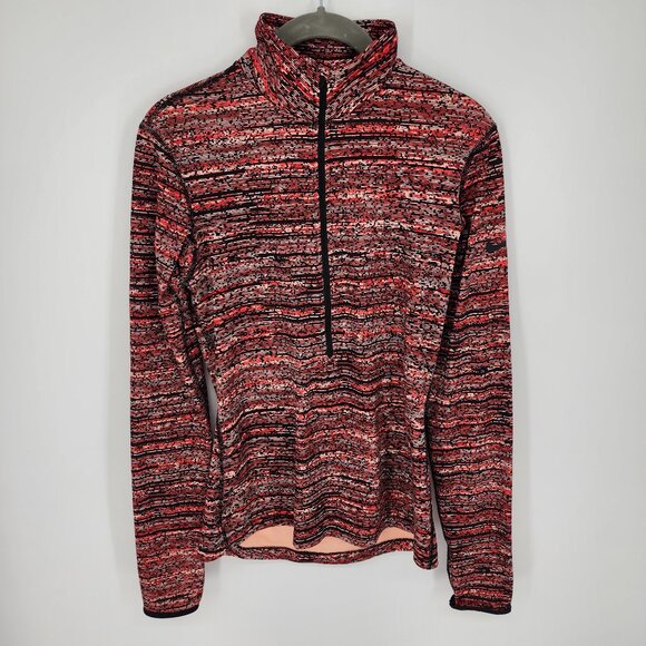 Nike Tops - 3/$25 48 Nike Pro Long Sleeve Half Zip Top S Abstract Print Pullover Dri-Fit 1/2